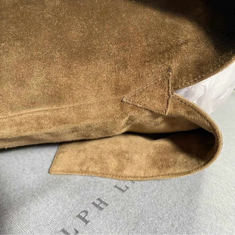 Ralph Lauren Fall 2006 Runway Collection Italian Mink Suede Over the Knee Boot